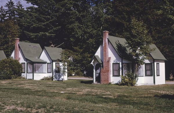 1990s United States -  The English Village, North Woodstock, New Hampshire 1995