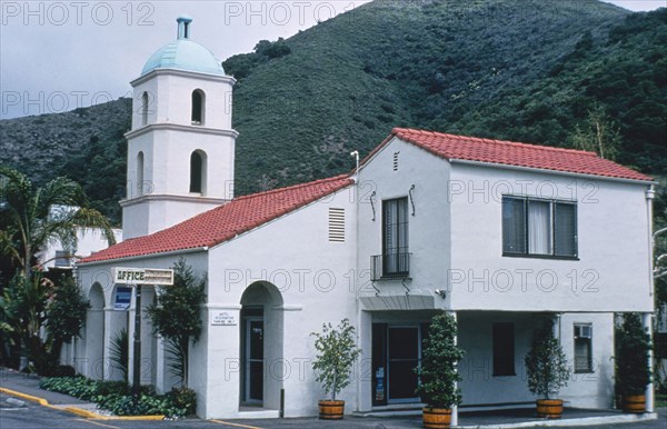 1970s United States -  Motel Inn, San Luis Obispo, California 1976