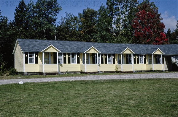 1980s United States -  Mt Jefferson Motel, Randolph, New Hampshire 1984