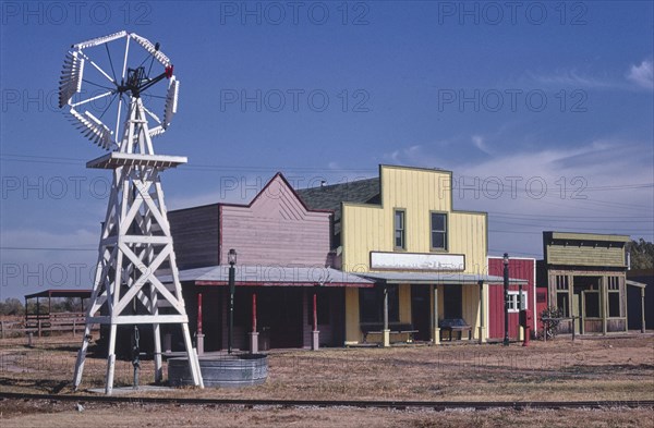 1970s America -   Burketown, Greensburg, Kansas 1979