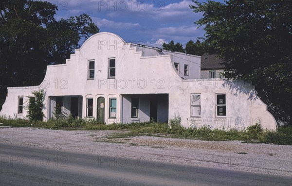 1980s United States -  Alamo Plaza, Claremore, Oklahoma 1982