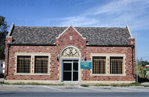 1980s America -  AG Service Center, 2nd Street, Ottawa, Kansas 1980