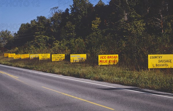 1970s America -   Billboards, Pegram, Tennessee 1979