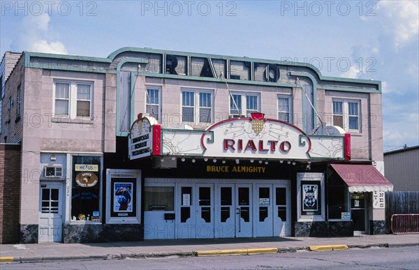 2000s America - Rialto Theater, Aitkin, Minnesota 2003