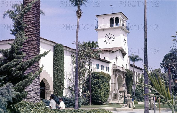 1970s United States -  Municipal Building, Santa Barbara, California 1976