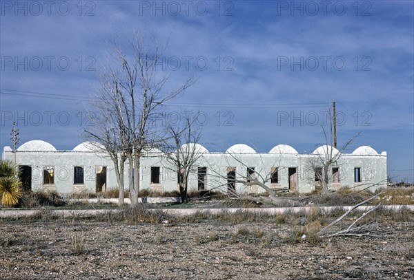 1970s United States - Hightower Motel, Lordsburg, New Mexico 1979