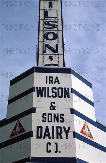 1970s America - Wilson's Dairy, Detroit, Michigan 1976