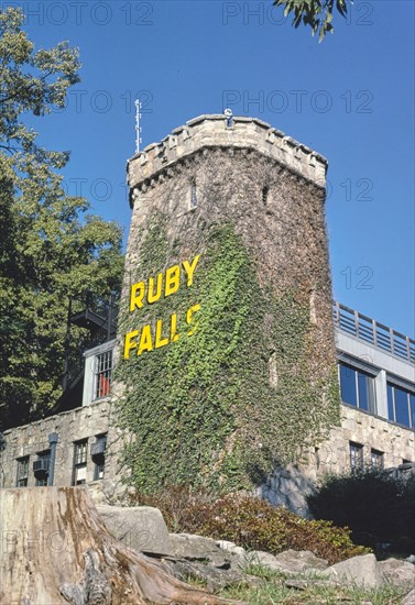 1980s America - Ruby Falls Lookout Mountain, Chattanooga, Tennessee 1986