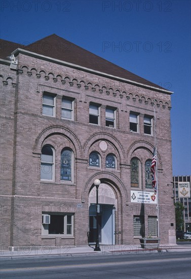 2000s United States -  Masonic Temple, Capitol Avenue, Cheyenne, Wyoming 2004