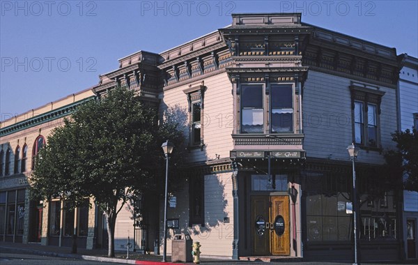 2000s America - Cafe Waterfront, Eureka, California 2003