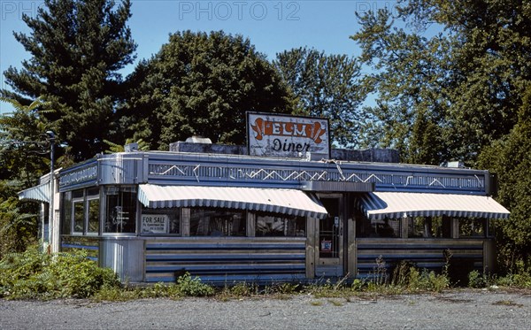 1970s America -   Elm Diner, Kingston, New York 1977