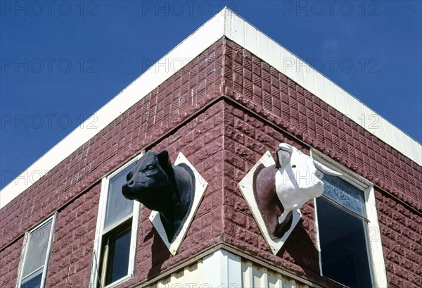 1980s United States -  Bank of Rhame, Rhame, North Dakota 1987