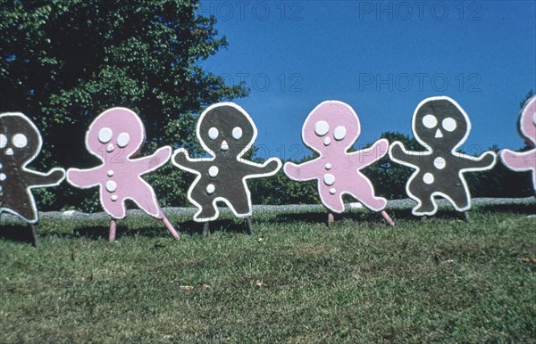 1970s United States - Gingerbread People, Enchanted Forest, Route 40, Ellicott City, Maryland 1977