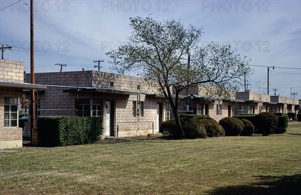 1970s United States - Norman Park Lodge Motel, Norman, Oklahoma 1979