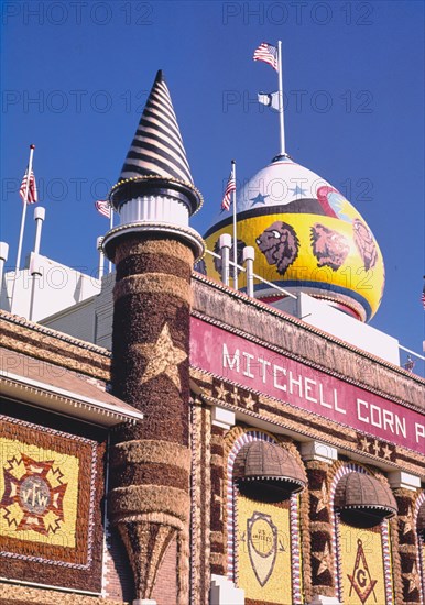 1980s America -   Corn Palace, Mitchell, South Dakota 1987