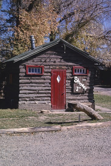 1990s United States - Rustic Lodge, Meeker, Colorado 1991