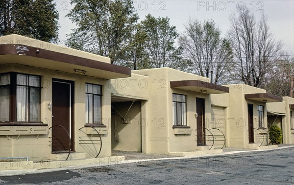 1970s United States -  Shangri-La Motel, Dodge City, Kansas 1979