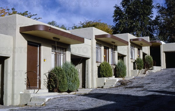 1970s United States -  Shangri-La Motel, Dodge City, Kansas 1979