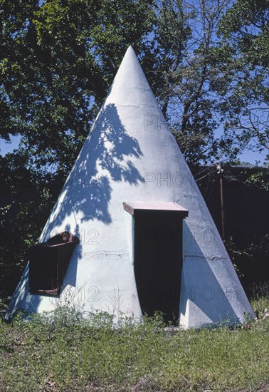 1980s United States -  Wig-Wam Courts, Corsicana, Texas 1982