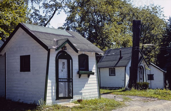 1970s United States -  Marteen's Cabins, Marlboro, New York 1976