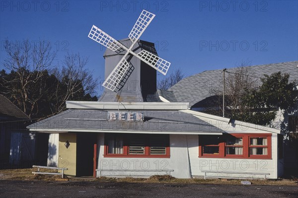 1970s America -  Windmill Lounge, Beaumont, Texas 1979