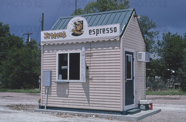 2000s America - Jitters Espresso, Wheatland, Wyoming 2004