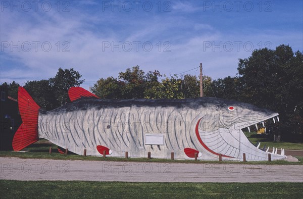 1980s America -  Big Fish Supper Club, Bena, Minnesota 1980