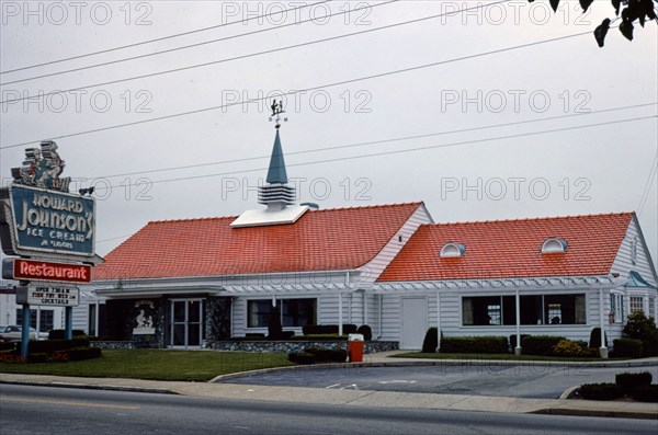 1970s America -   Hojo Restaurant, Niantic, Connecticut 1978