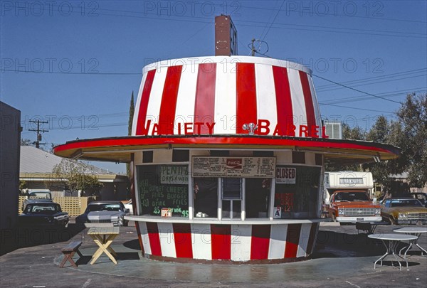 1970s America -   Variety Barrel, El Cajon, California 1978