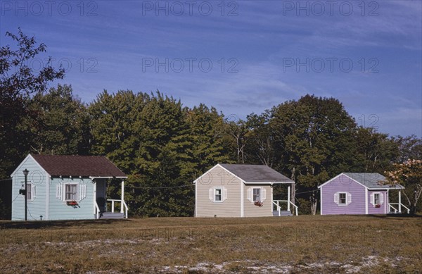 1990s United States -  Sunset Motor Court, Trenton, Maine 1995