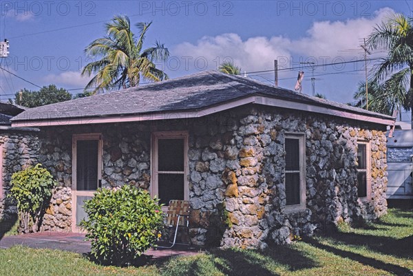 1980s United States -  Coral Cottages Motel, North Fort Myers, Florida 1980