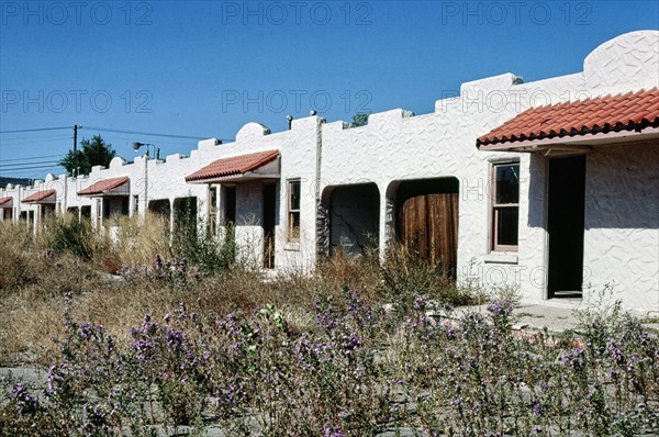 1980s United States -  Park Plaza Motel, Raton, New Mexico 1980