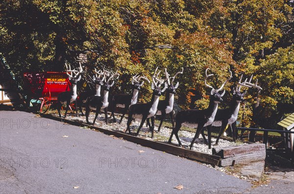 1990s America -   Santa's Workshop, North Pole, New York 1995