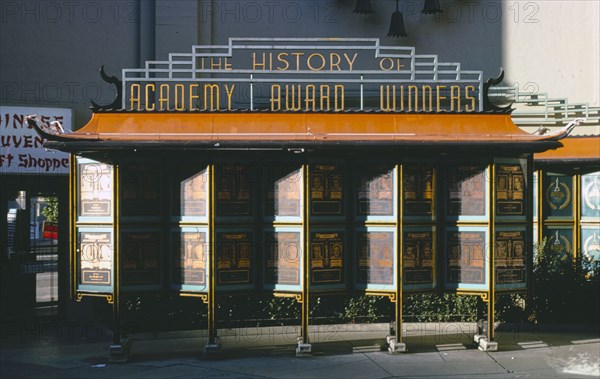 1980s America -  Grauman's Chinese Theater, Hollywood, California 1989