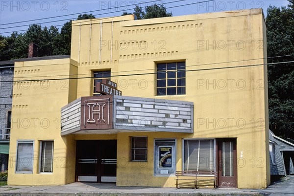 1970s America -  Harden Theater, Calicoon, New York 1978