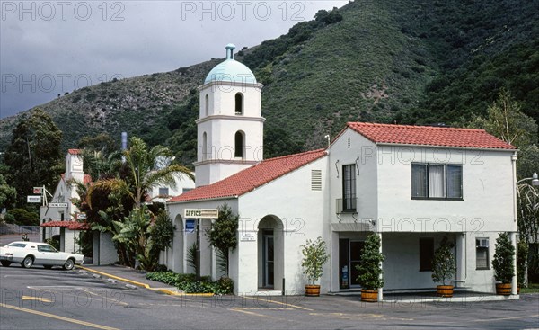 1970s United States -  Motel Inn, San Luis Obispo, California 1976