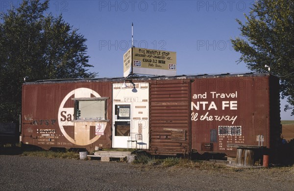 1990s America -  T & L Whistle Stop Market, Cahone, Colorado 1991