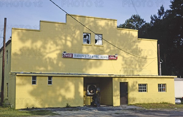 1970s America - Rabon's Skating Rink, Kingsland, Georgia 1979