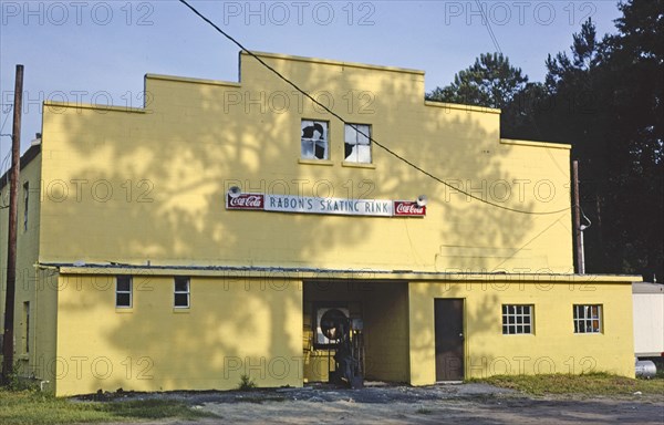 1970s America -  Rabon's Skating Rink, Kingsland, Georgia 1979