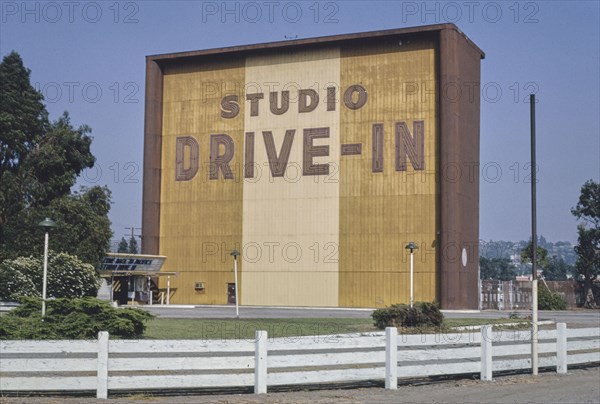 1990s America -  Studio Drive-In, Culver City, California 1991