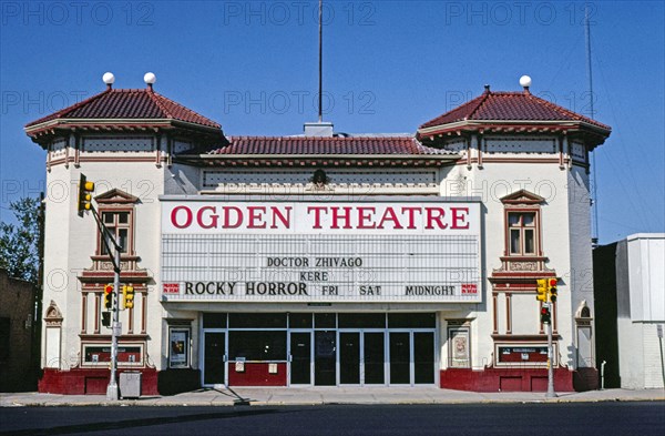 1980s America -  Ogden Theater, Denver, Colorado 1980