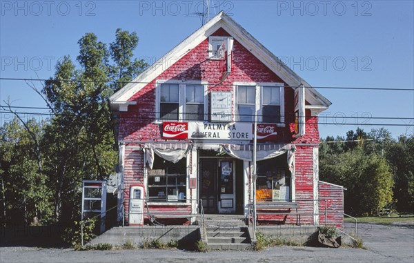 1980s America -  Palmyra General Store, Palmyra, Maine 1984