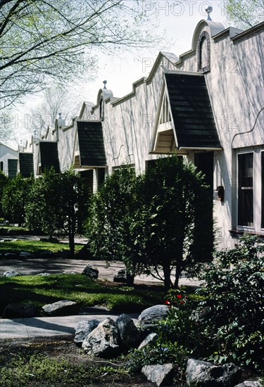 1980s United States -  Mountain View Motel, Ogden, Utah 1980