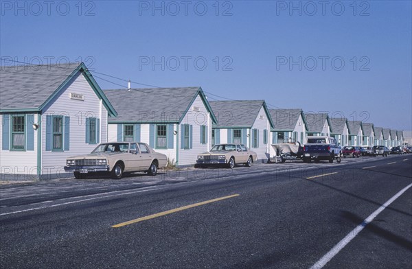 1980s United States -  Day's Cottages, North Truro, Massachusetts 1984
