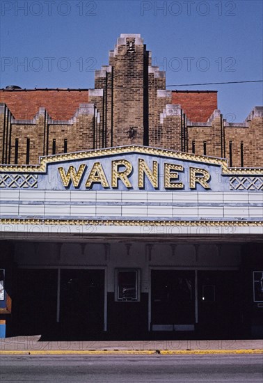 1990s America - Warner Theater, Morgantown, West Virginia 1995