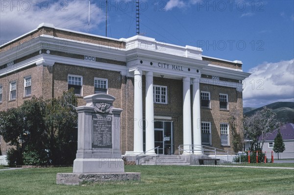 2000s United States - City Hall, Washington Street, Montpelier, Idaho 2004