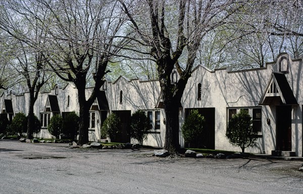 1980s United States - Mountain View Motel, Ogden, Utah 1980