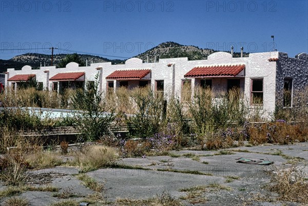 1980s United States -  Park Plaza Motel, Raton, New Mexico 1980