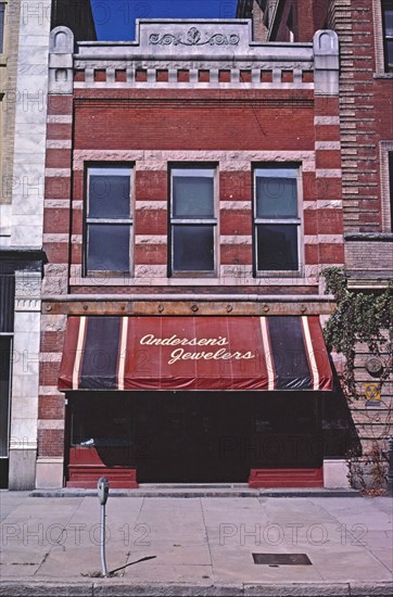 1980s America -  Andersen's Jewelers, Macon, Georgia 1980