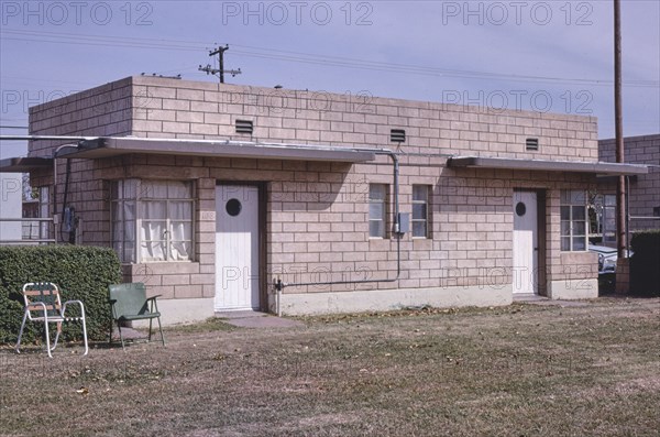 1970s United States -  Norman Park Lodge Motel, Norman, Oklahoma 1979